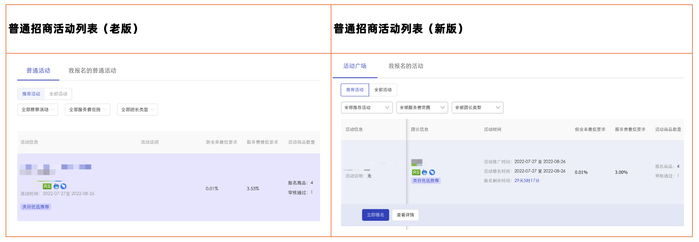 8月联盟商家报名团长活动功能升级!!